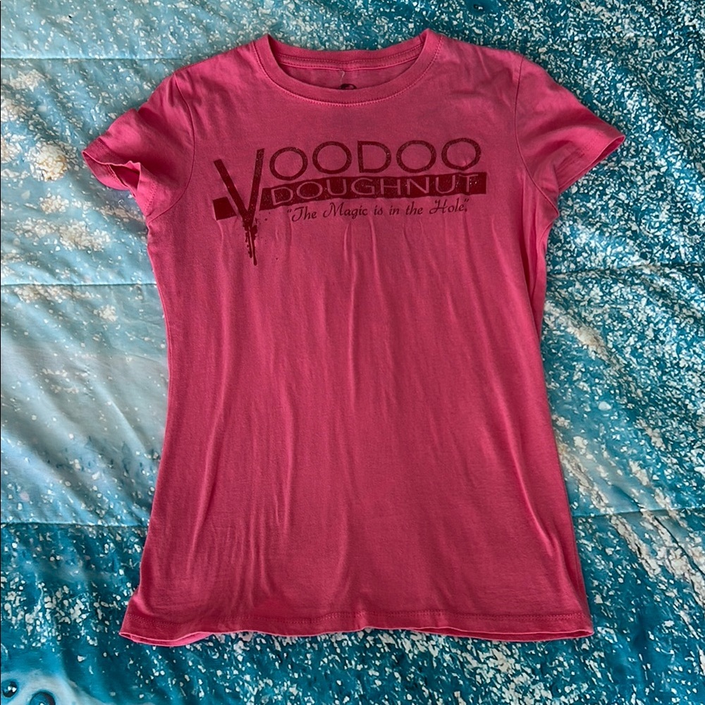 Pink Voodoo Doughnut T-Shirt